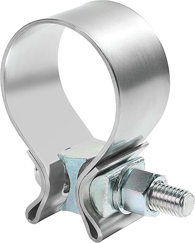 Abrazadera de escape, 1.75 pulgadas, 2.0 pulgadas, 2.25 pulgadas, 2.5 pulgadas, 3.0 pulgadas, abrazadera de escape de acero inoxidable, abrazadera