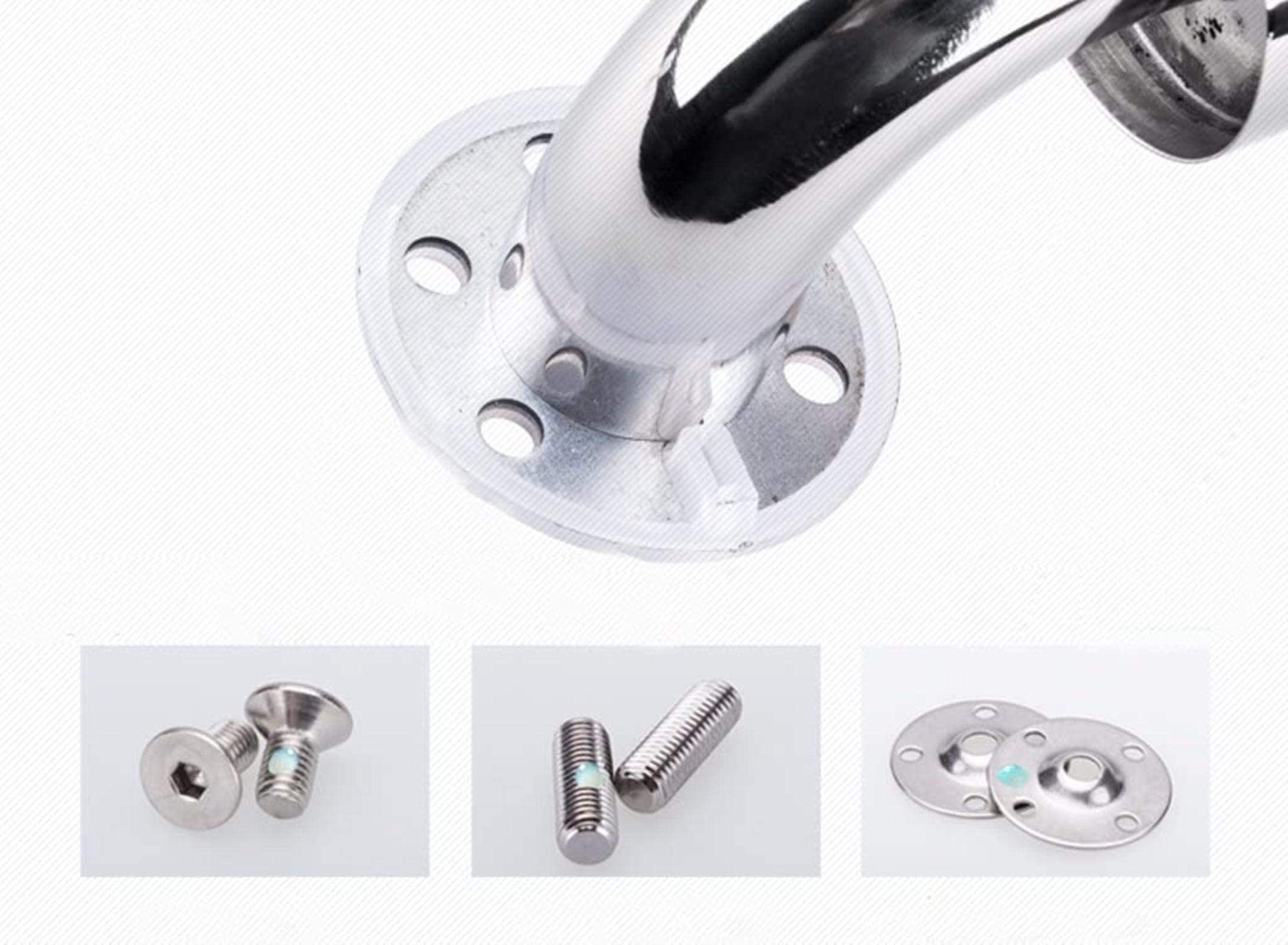SBTXHJWCGLD Barras de Agarre Barandilla Segura Baño Barandilla de Seguridad Antideslizante Accesorios de baño Azul, 60Cm, 60Cm
