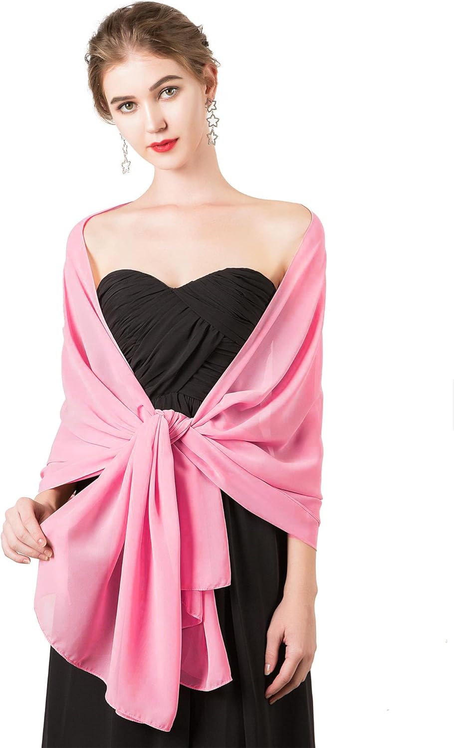 Soft Chiffon Scarfs Shawls and Wraps for Evening Dresses Wedding Shawl Wraps Bridal Scarve for Women - Image 4