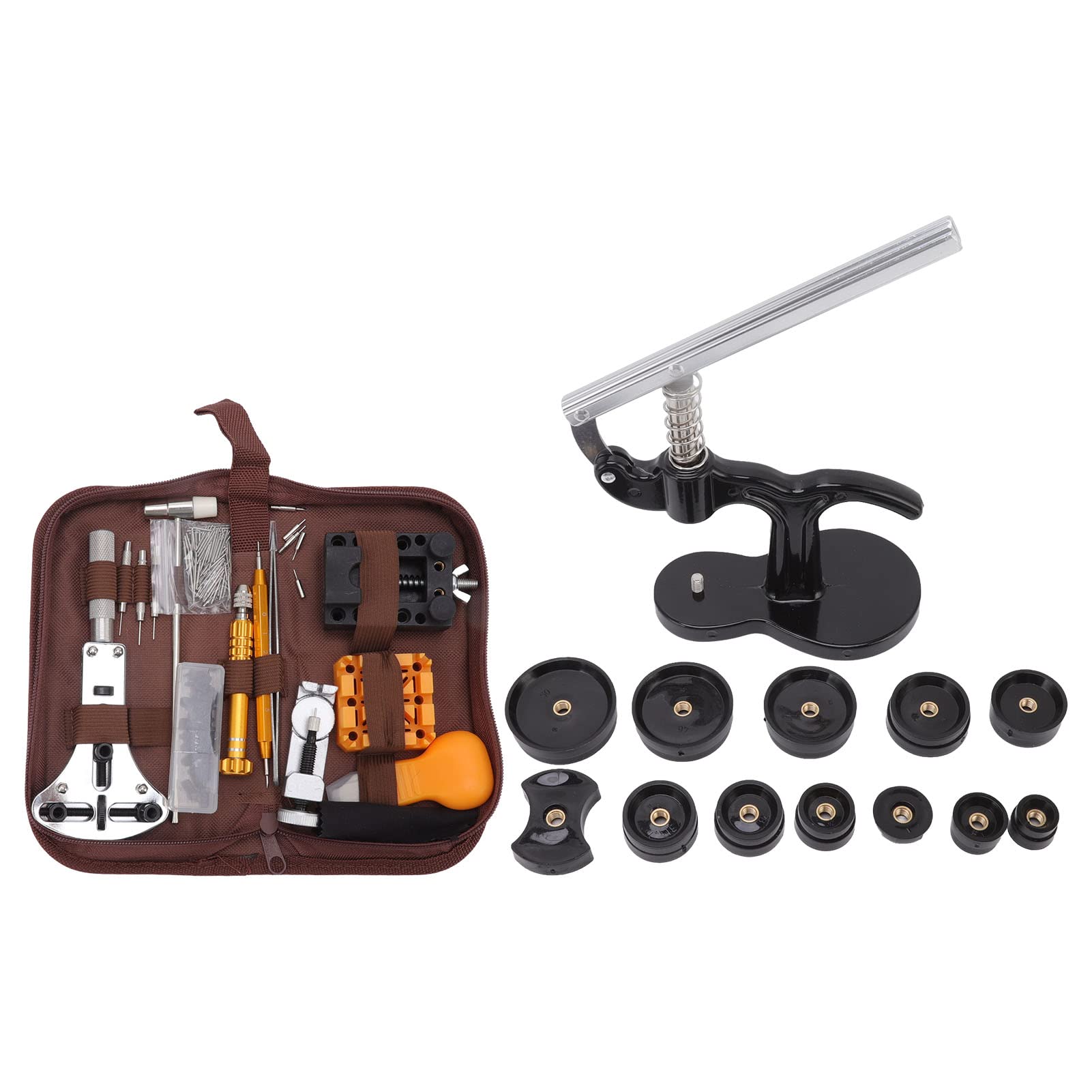 Kit Profesional de reparación de Relojes, Kit de Herramientas para Relojes, Herramienta de reparación de Relojes para Cambio de Correa y reemplazo de batería.