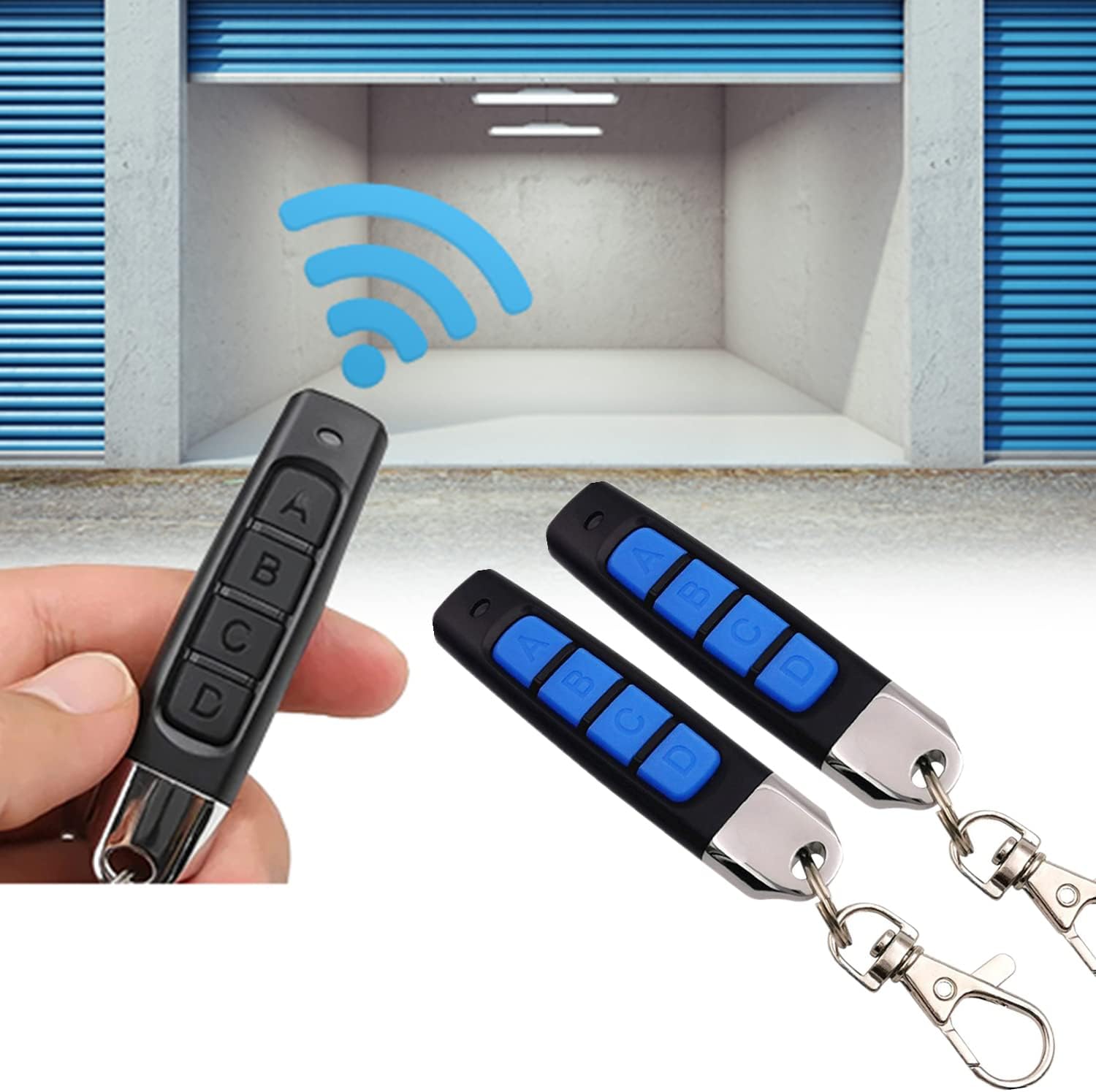 2PCS 4in1 Car Remote Control Duplicator,2023 Upgrade Universal Car