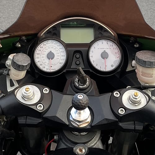 Miniatura 2 de iMESTOU Adaptador de base de bola de 1 pulgada para horquilla de motocicleta, adecuado para soportes de teléfono Ram B, se adapta a agujeros de