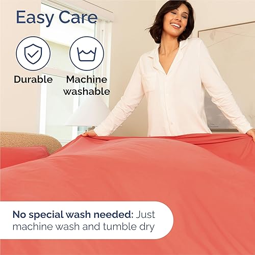 Vista 205 de Juego de sábanas Split King de 7 piezas, sábanas transpirables y refrescantes, sábanas de hotel, bolsillos profundos, ajuste fácil, suaves y sin