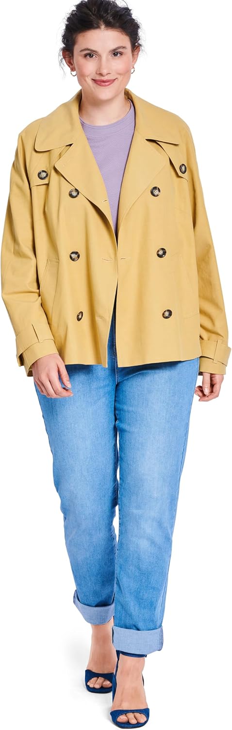 Burda X05747BURDA Misses' Loose-Fitting Jacket and Lined Trench Coat Sewing Pattern Packet, Design Code B5747, Sizes 20-30 (46-56)