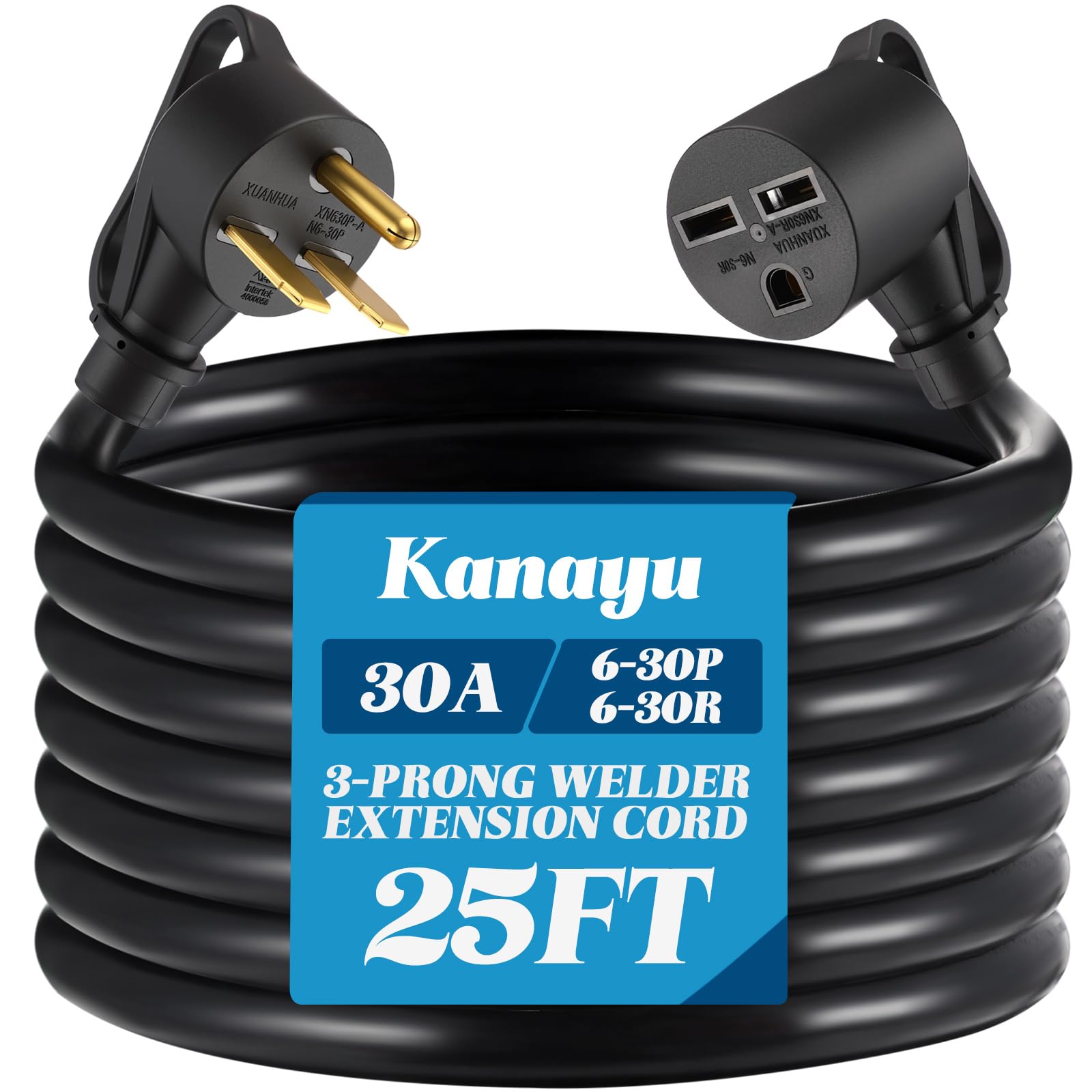 Photo 1 of Kanayu 25ft NEMA 6-30 Extension Cord