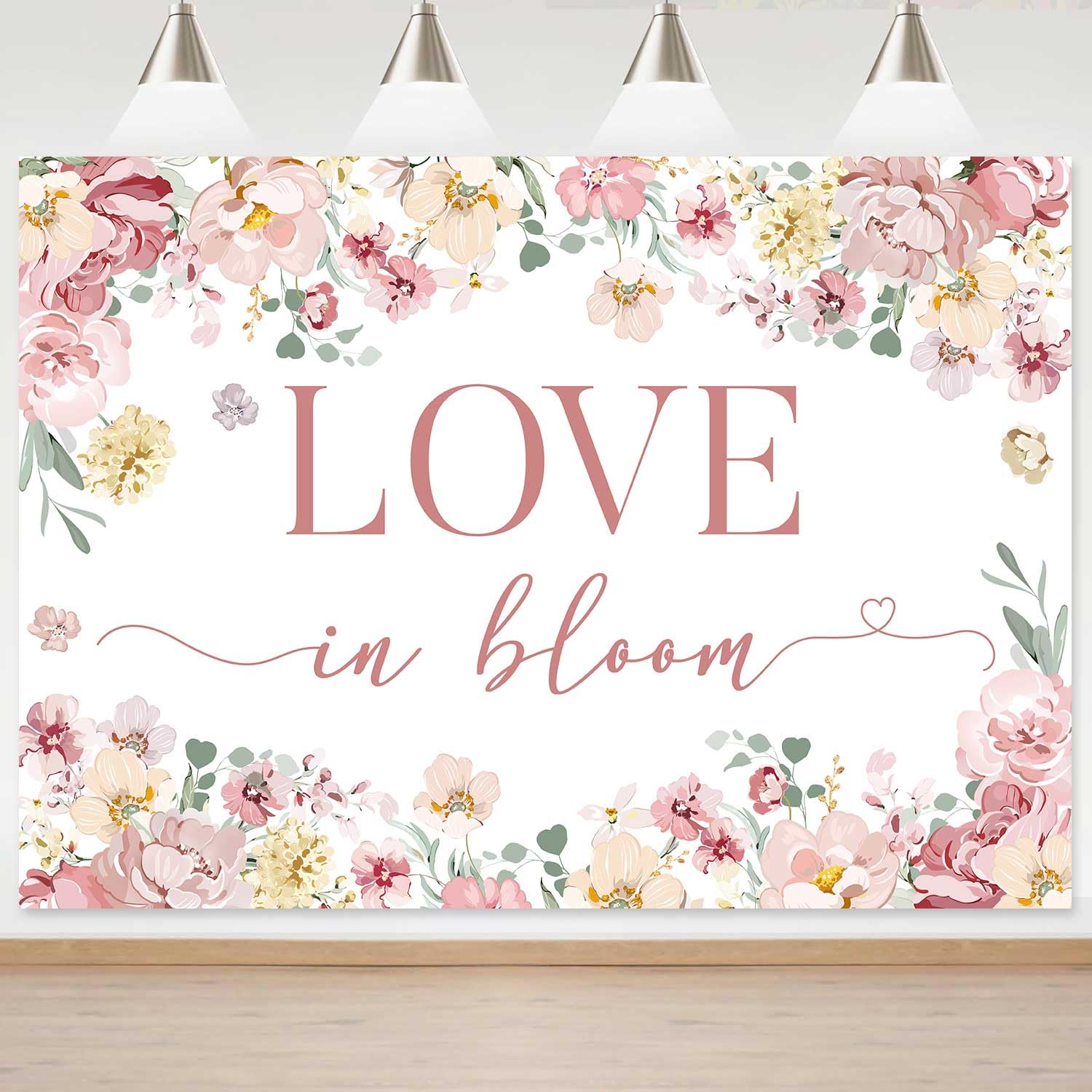 Amazon.com : Sensfun Love in Bloom Bridal Shower Decorations