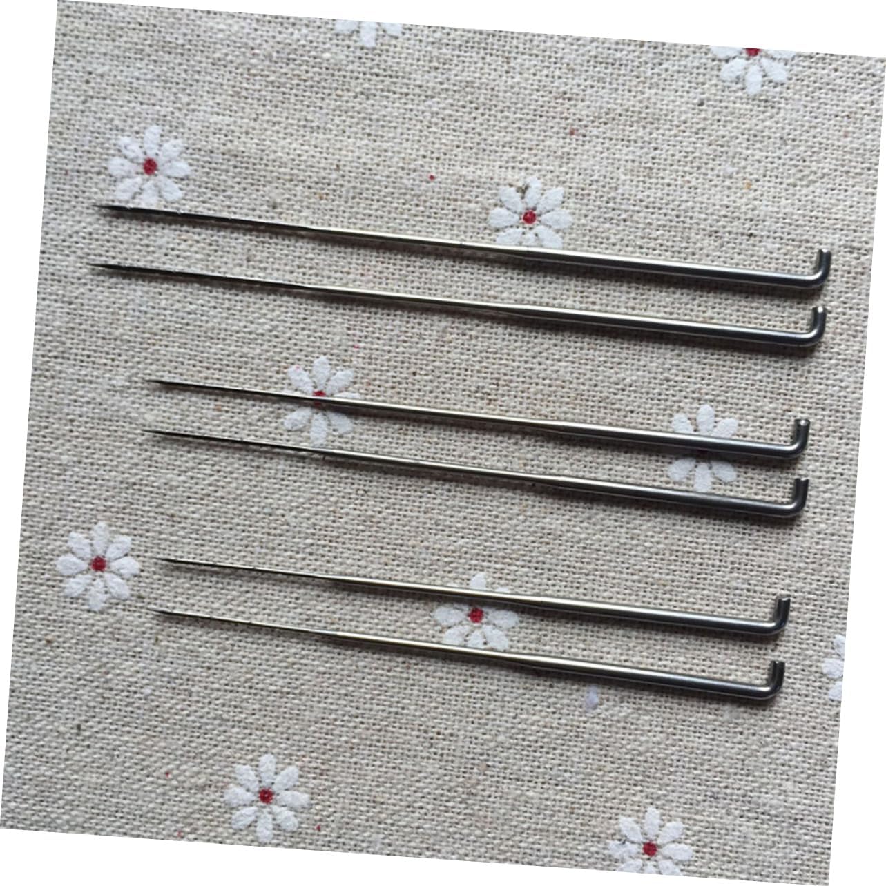 OHPHCALL Wool Felt Hand Quilting Needles Embroidery Punch Needles for Tool Sewing Ergonomic Handle for Comfortable Use