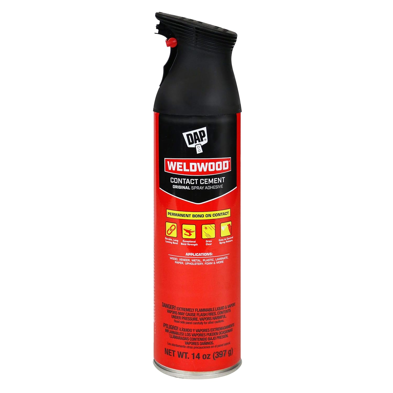 14 Oz. Dap 00120 Clear Weldwood Original Contact Cement Spray Adhesive