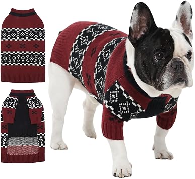 Large Dog Sweater for Male Dogs,XL Boy Dog Sweater Pullover Knitwear