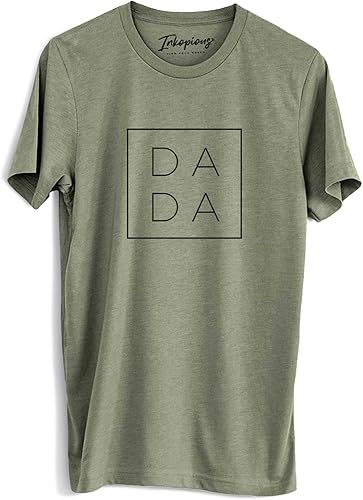 Inkopious - Camiseta con inscripción DADA regalo del día del padre para padres primerizos