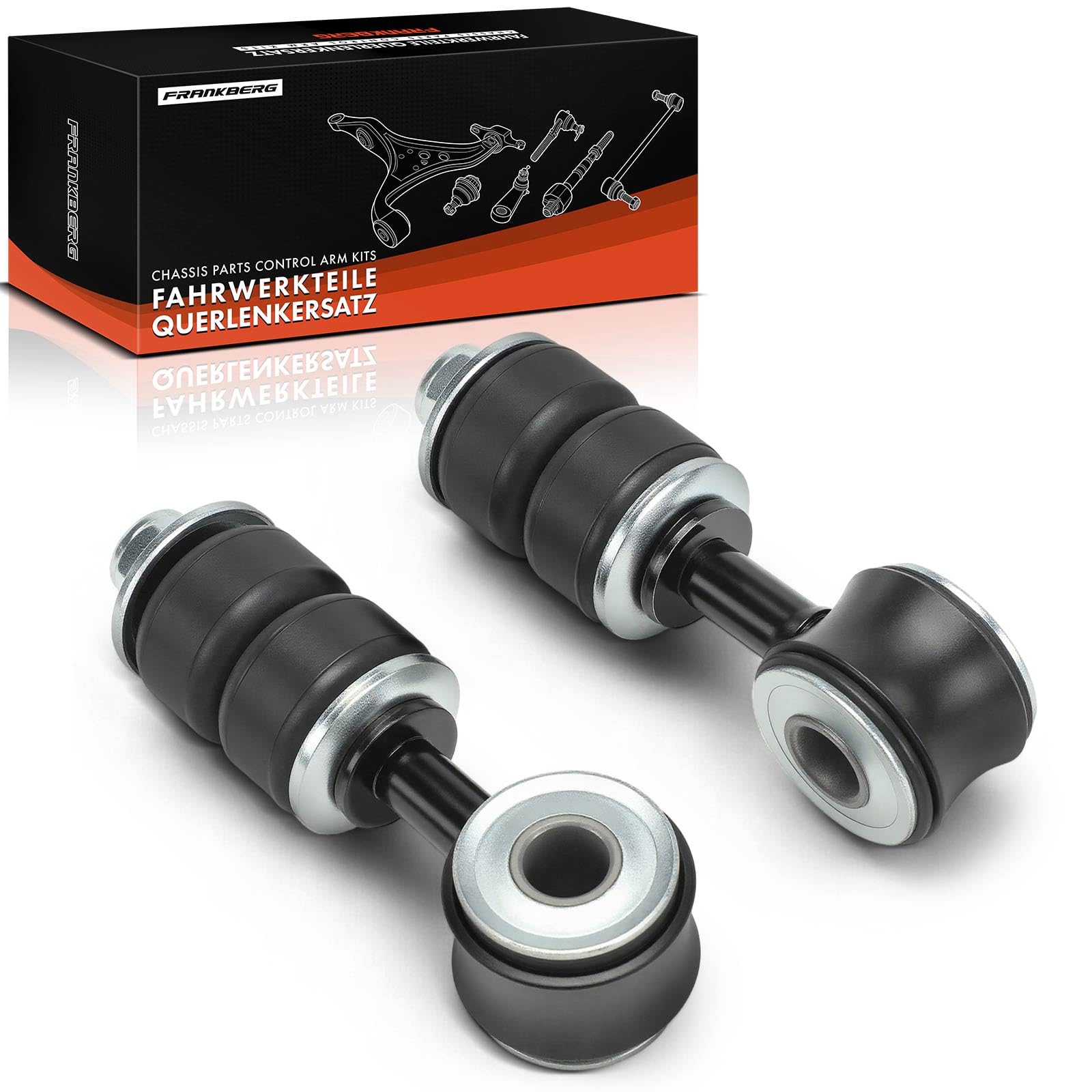 Frankberg 2x Koppelstange Vorne Kompatibel mit Ducato Kasten 250 Ducato Bus 250 Boxer Bus Jumper Bus DS4 NX Replace# 5081N9S1
