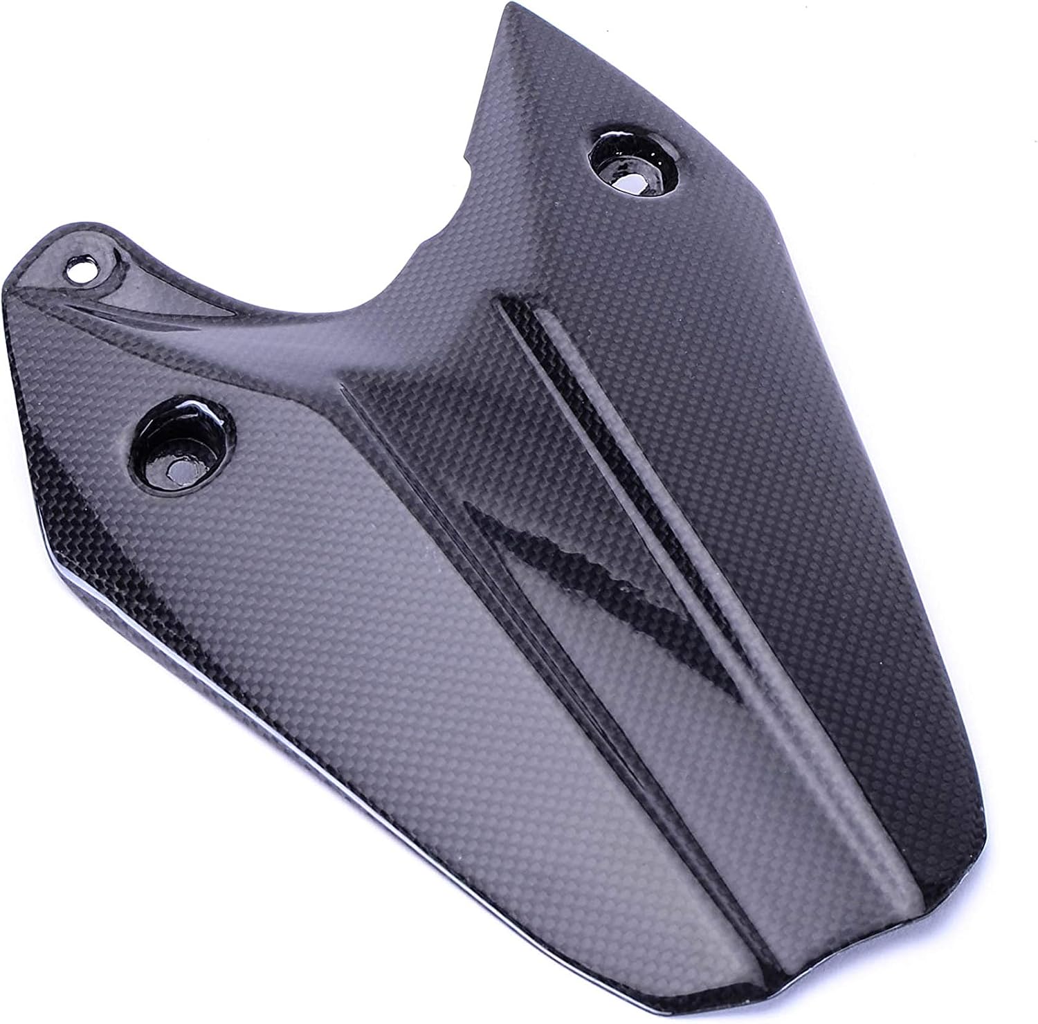 Bestem (CBTR-67513-HGR-M) Black Carbon Fiber Rear Fender / Hugger for Triumph Daytona 675 2013