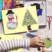 Vista 5 de 24 hojas de cartulina amarilla de 8.5 x 11 pulgadas, papel grueso, cartulina Goefun de 80 libras para impresora para invitaciones, menús, bodas