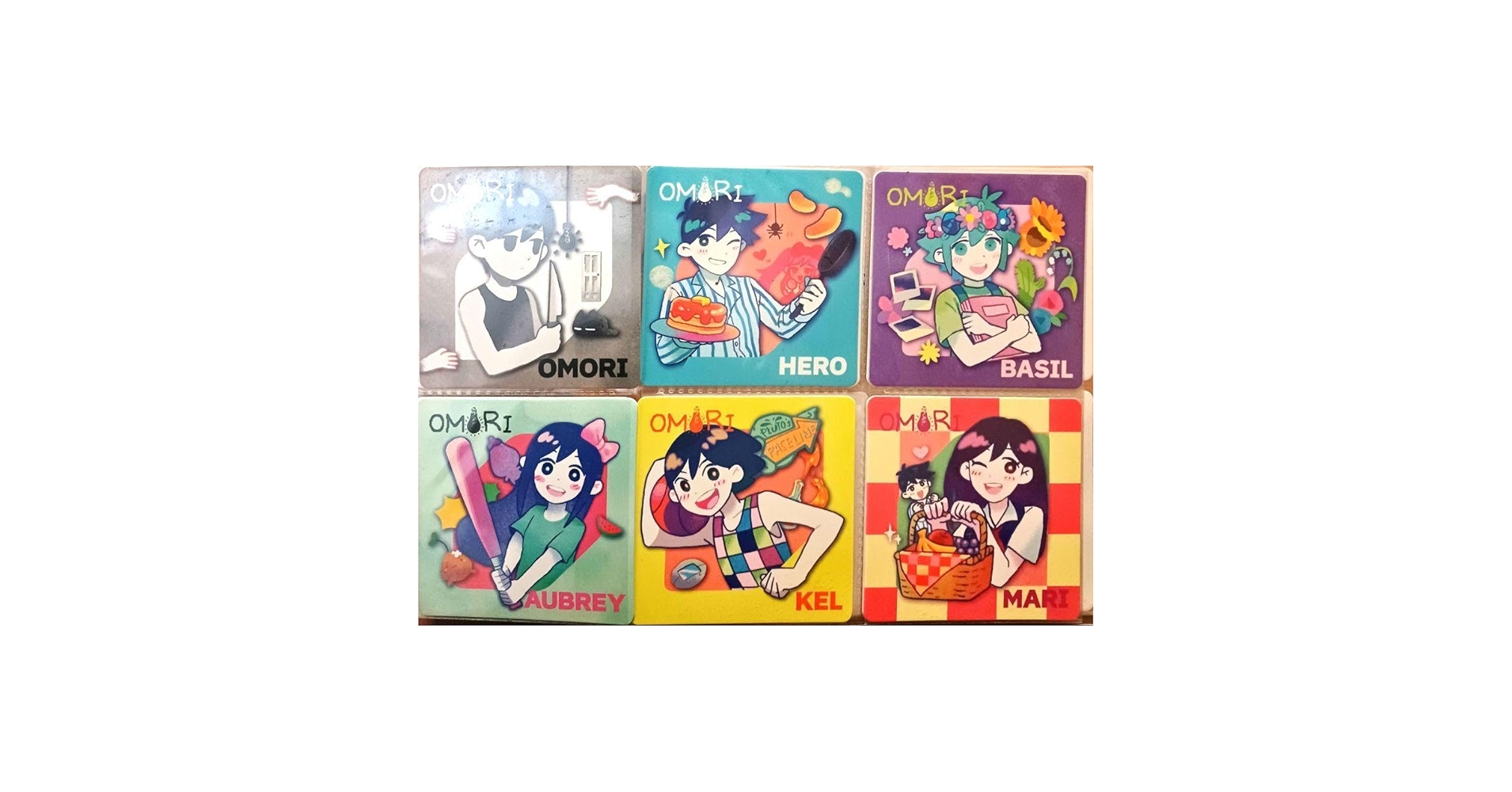 ゲーマー焼き　特典コースター　OMORI Amazon.co.jp: GiGo ゲーマー焼き コースター OMORI フルセット
