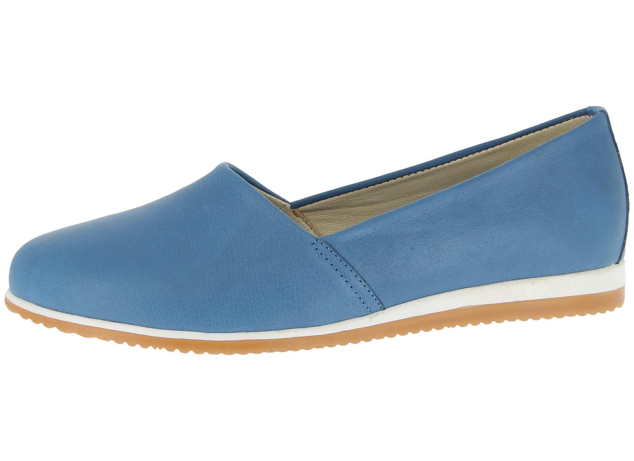 Andrea Conti Women's Slippers Loafer, Blue, 7.5 UK