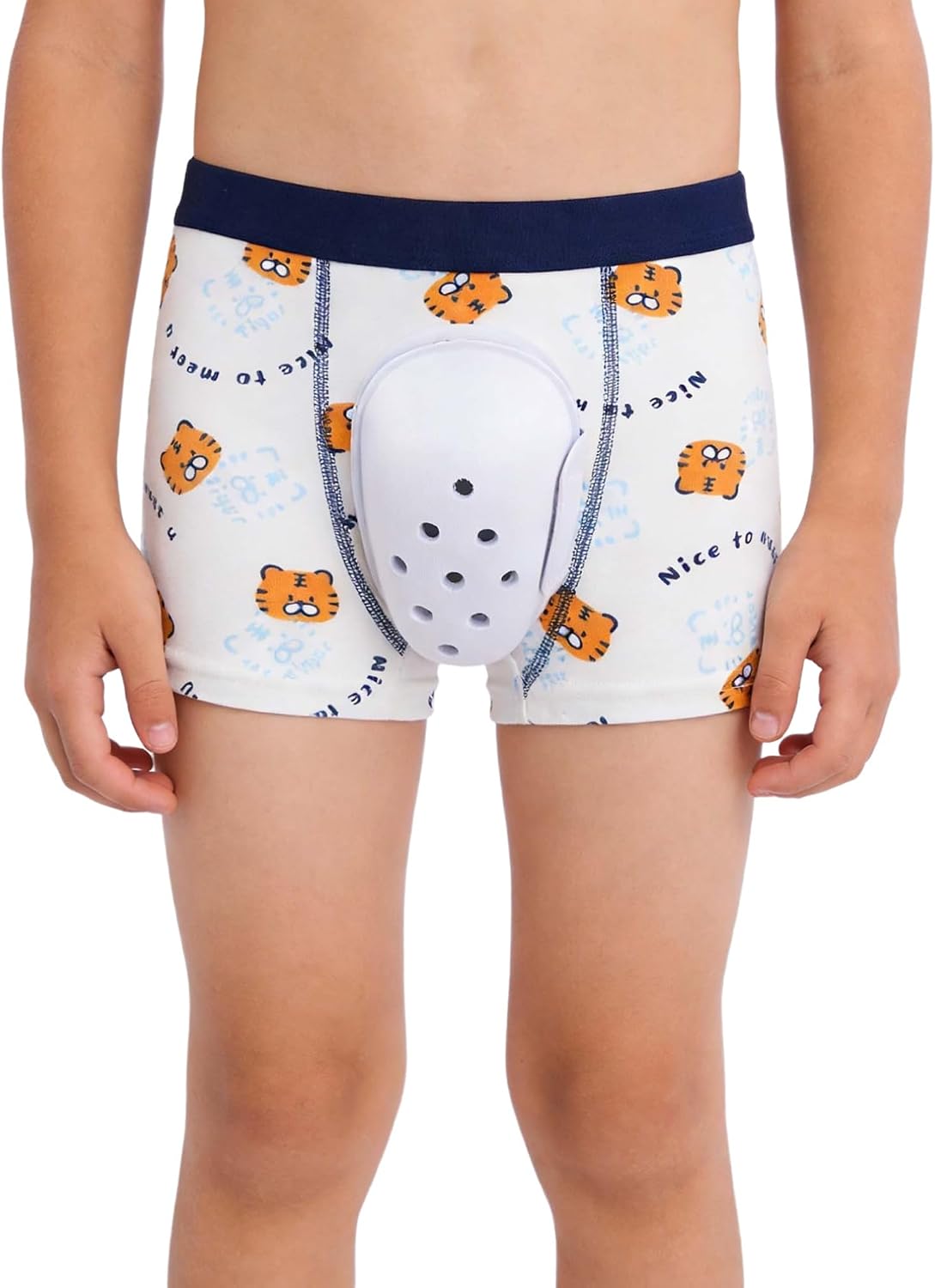 Boys Special Needs Boxer Briefs Cartoon Print Adaptive Shorts