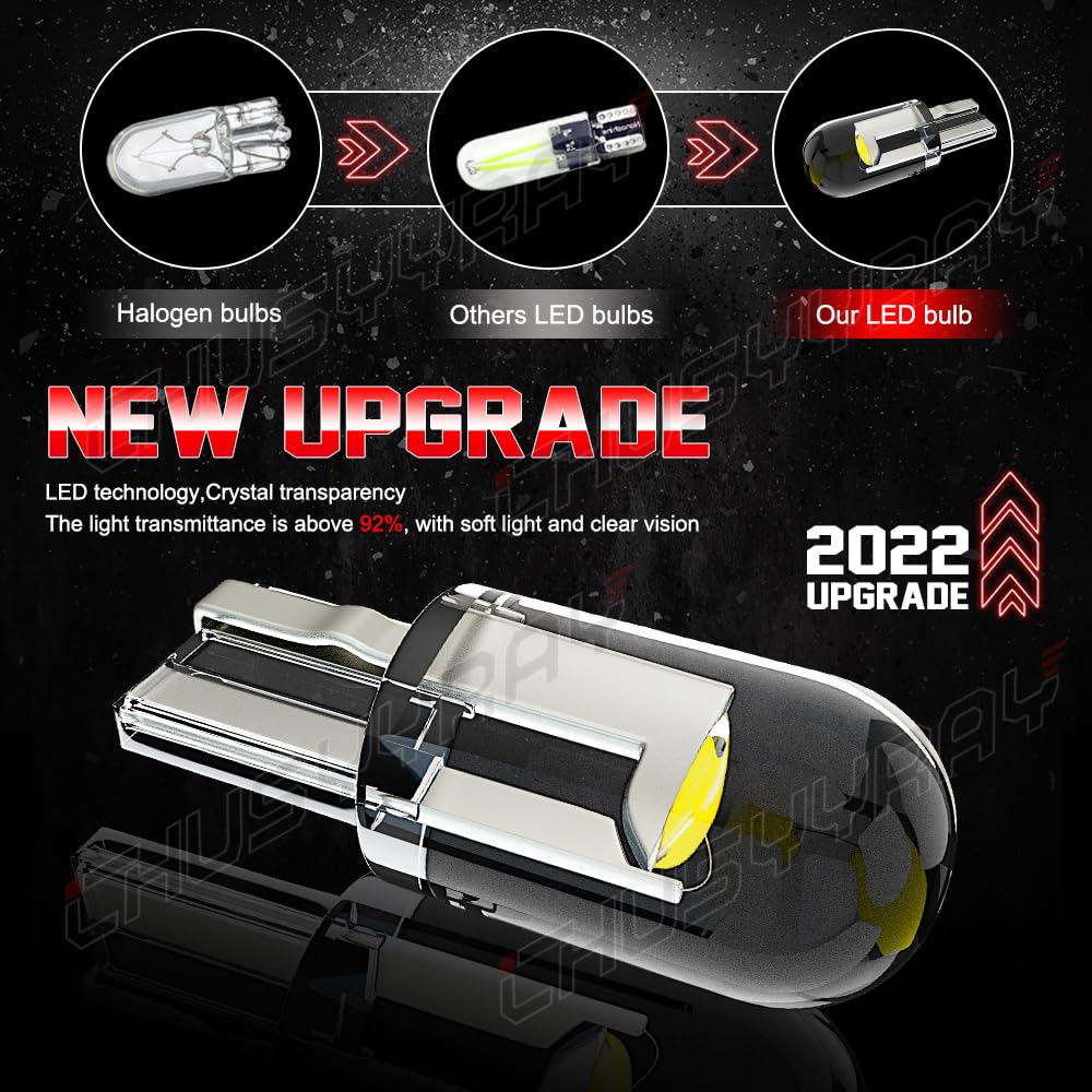 CHUSYYRAY 501 LED Interior Bulb Kit – T10/W5W, 6000K, 1000lm – For Ford Focus MK3 (2011-2018)