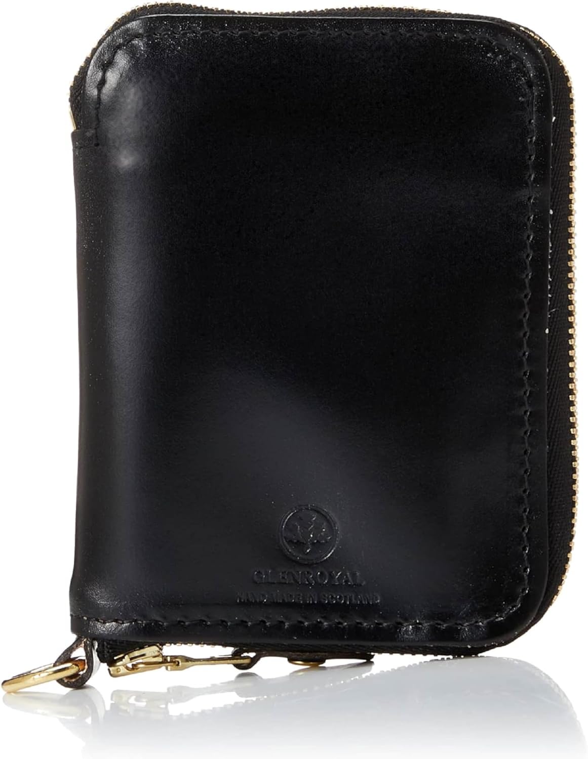 未使用級✨グレンロイヤル　03-5814 SMALL ZIP WALLET 黒色 Amazon | [グレンロイヤル] 財布 【SMALL ZIP WALLET】 2つ折り