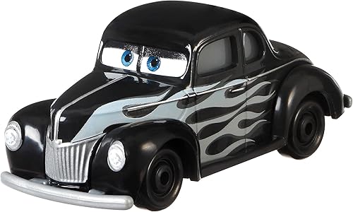 Disney Cars Toys Hot Rod Junior Moon - Juguetes coleccionables de autos de carreras para niños de 3 años en adelante, multicolor