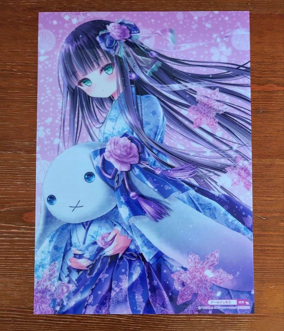 Amazon.co.jp: 軸中心派 アールジュネス てぃんくる クリアポスター