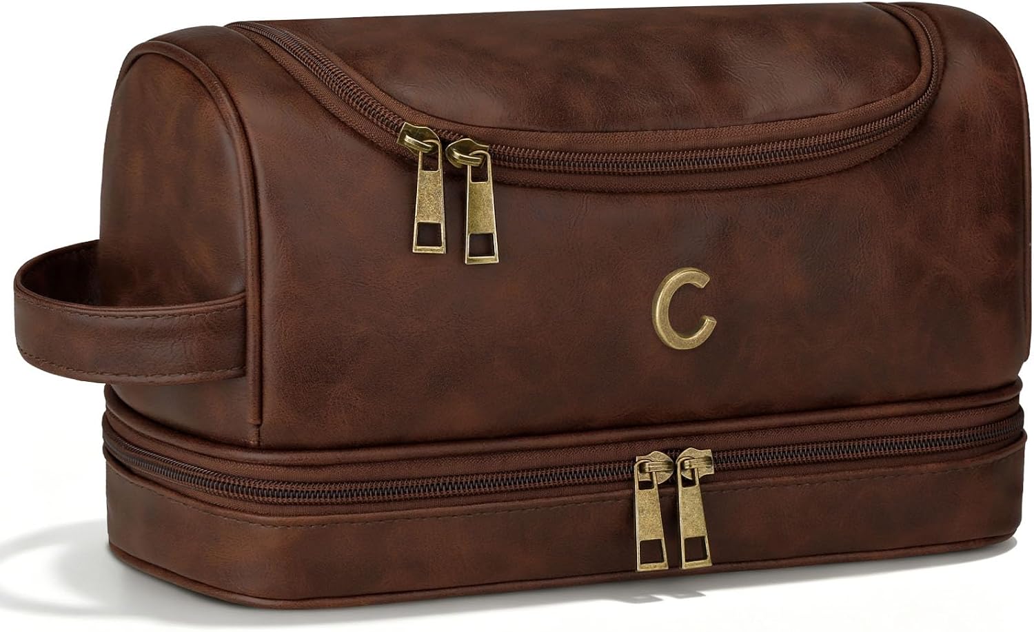 Personalized Toiletry Bag for Men, Initial Custom Gifts for Men