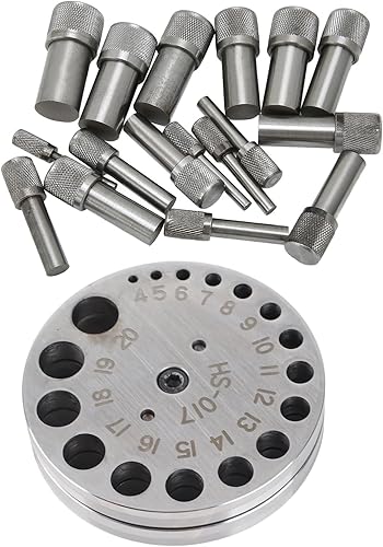 Miniatura 8 de Cortador de disco, herramienta de perforación redonda y precisa colgante, cortador profesional de discos de acero y metal para el hogar, joyería