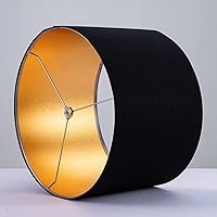 Vista 2 de Wellmet Requiere ensamblaje de pantalla de lámpara de 18"x18"x12" para lámpara de mesa, lámpara de cabecera, lámpara de pie, pantalla de lámpara