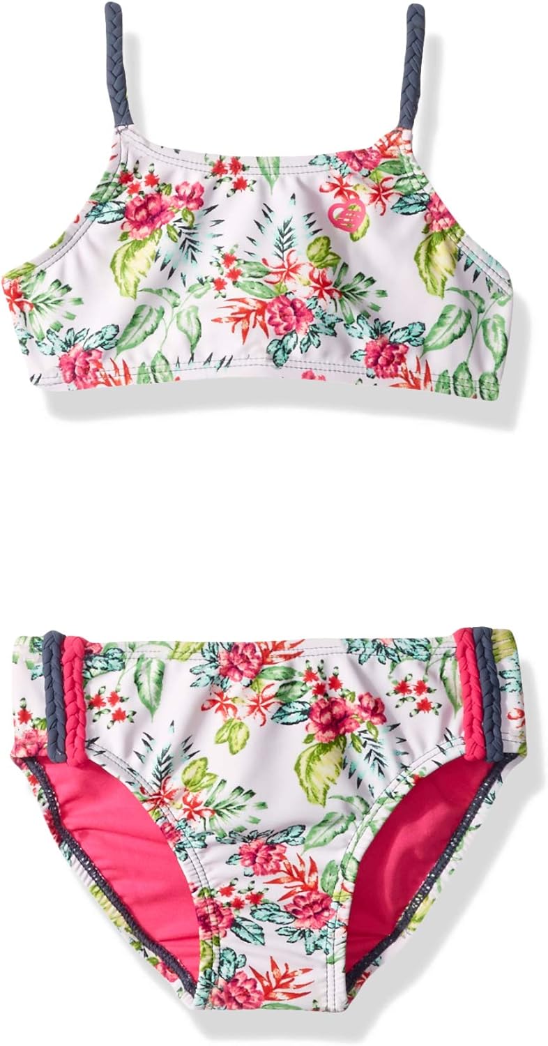 Skechers Girls' 2-piece Swim Suit Bathing Suit