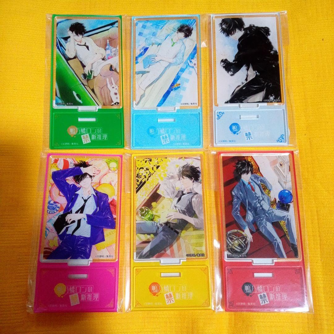 Amazon.co.jp: 鴨乃橋ロンの禁断推理 アクリルスタンド 全6種 TSUTAYA  
