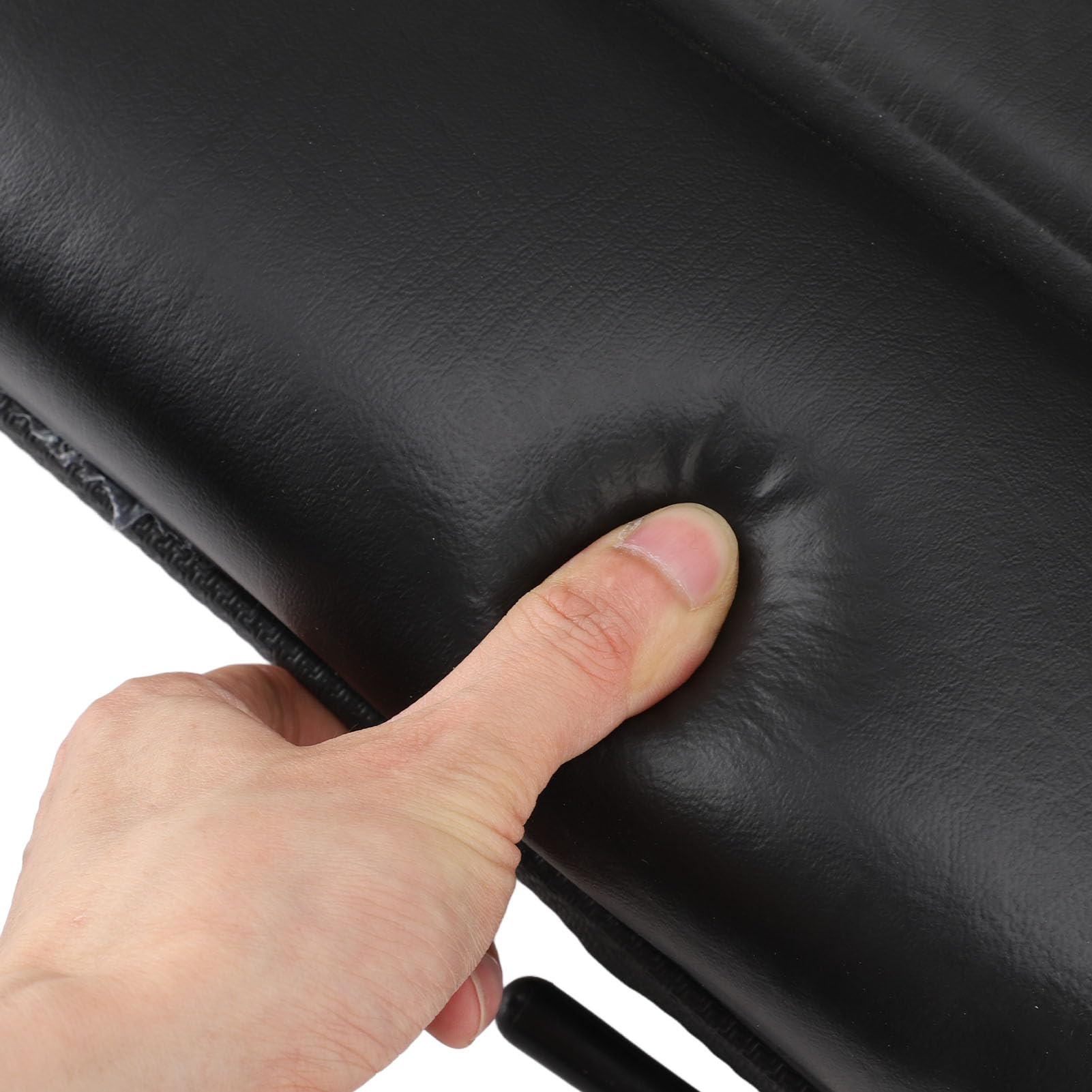 Traktorsitz, Baggersitz aus PU-Leder mit Ergonomischem Design, Verdickte Metallverbindungsplatten, Einfache Installation, Abgerundete Ecken für Gabelstapler, Traktor, Erntemaschine