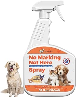 32oz Stop Indoor Dog Marking with This Quick and Simple Spray - Indoor Dogs Pee Deterrent Powder – No Pee Spray for Dogs - Stop Your Dog Wrong Marking with This Solution
