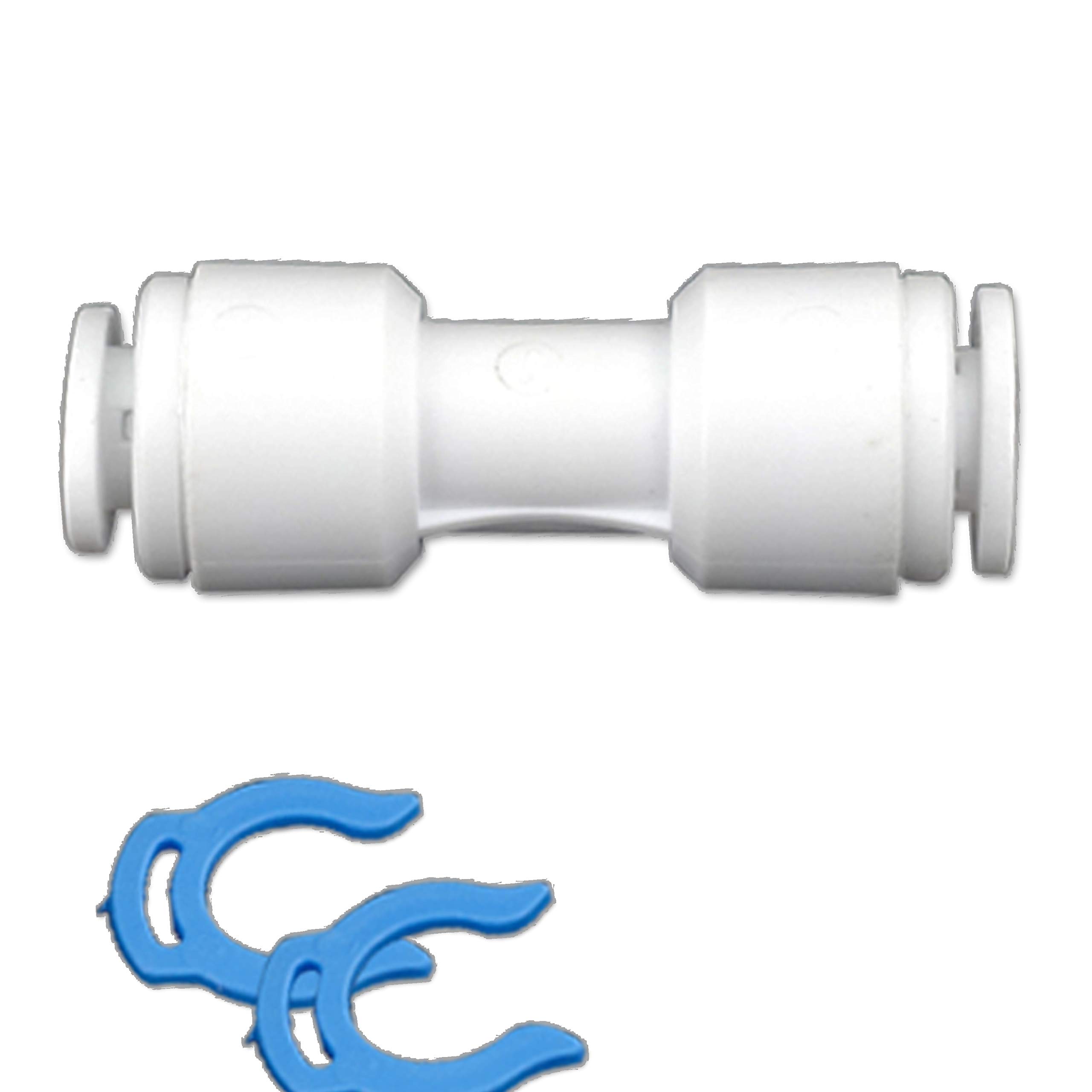 7m Kühlschrankschlauch inkl. Verbindungsstück 1/4Zoll Verlängerung für Side by Side Kühlschrank Wasserfilter