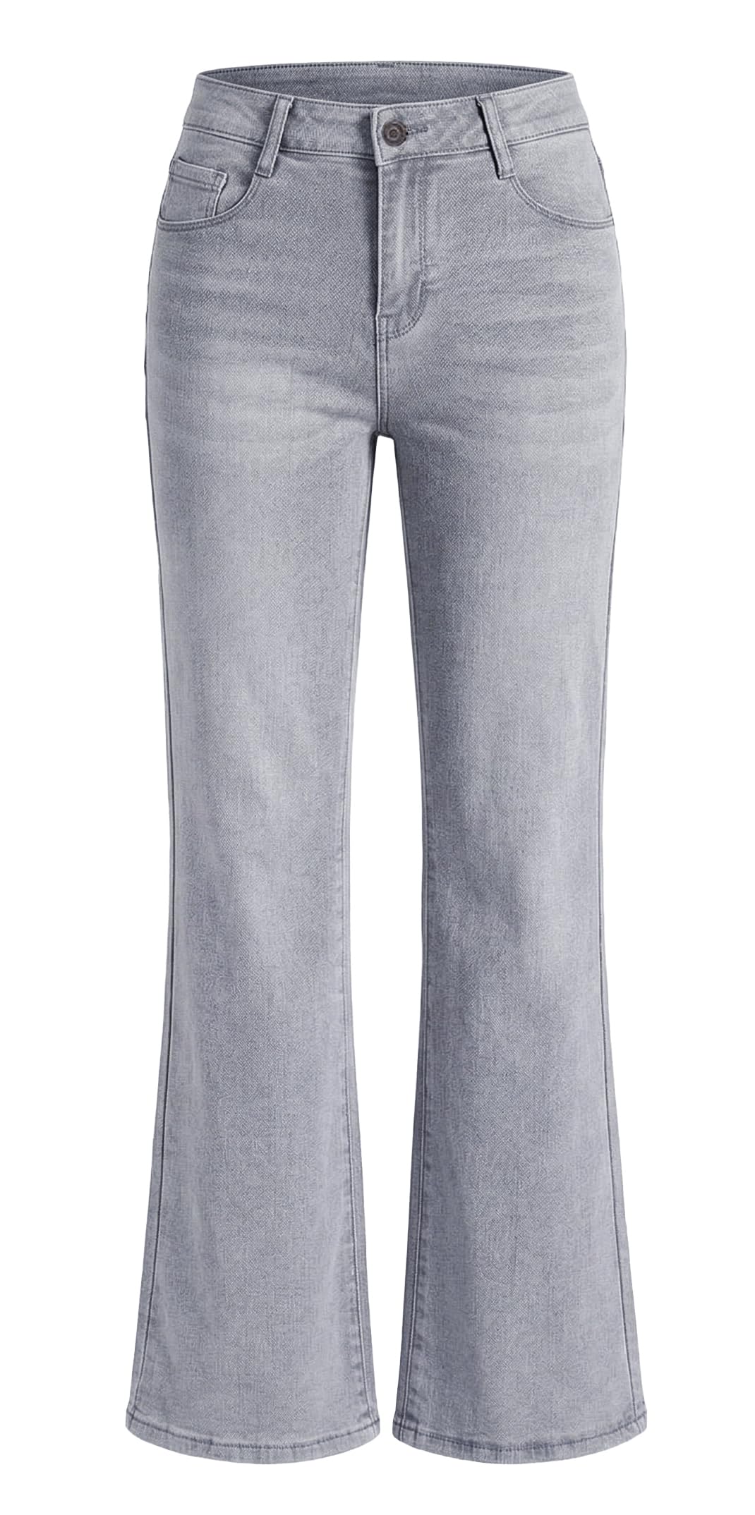Jean femme patte élastique push-up effet modelant, coupe fine, style décontracté et élégant