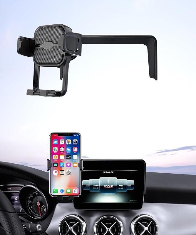 Suporte de celular para painel compatível com Mercedes-Benz CLA 2015–2019 e GLA 2016–2020, tela de 7/8 pol. (2,22 cm), Masergogo