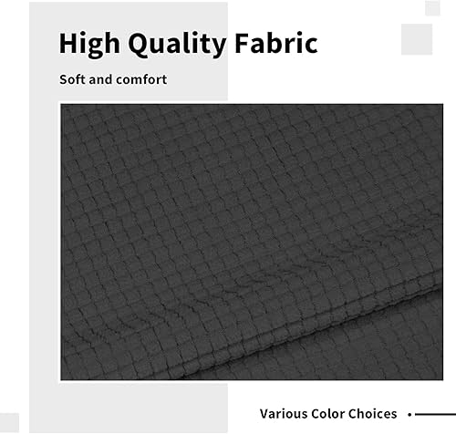 Miniatura 5 de Funda Easy-Going elástica para sofá modular, 2 piezas, en forma de L, para diván, para sala de estar, tela jacquard, con parte inferior elástica