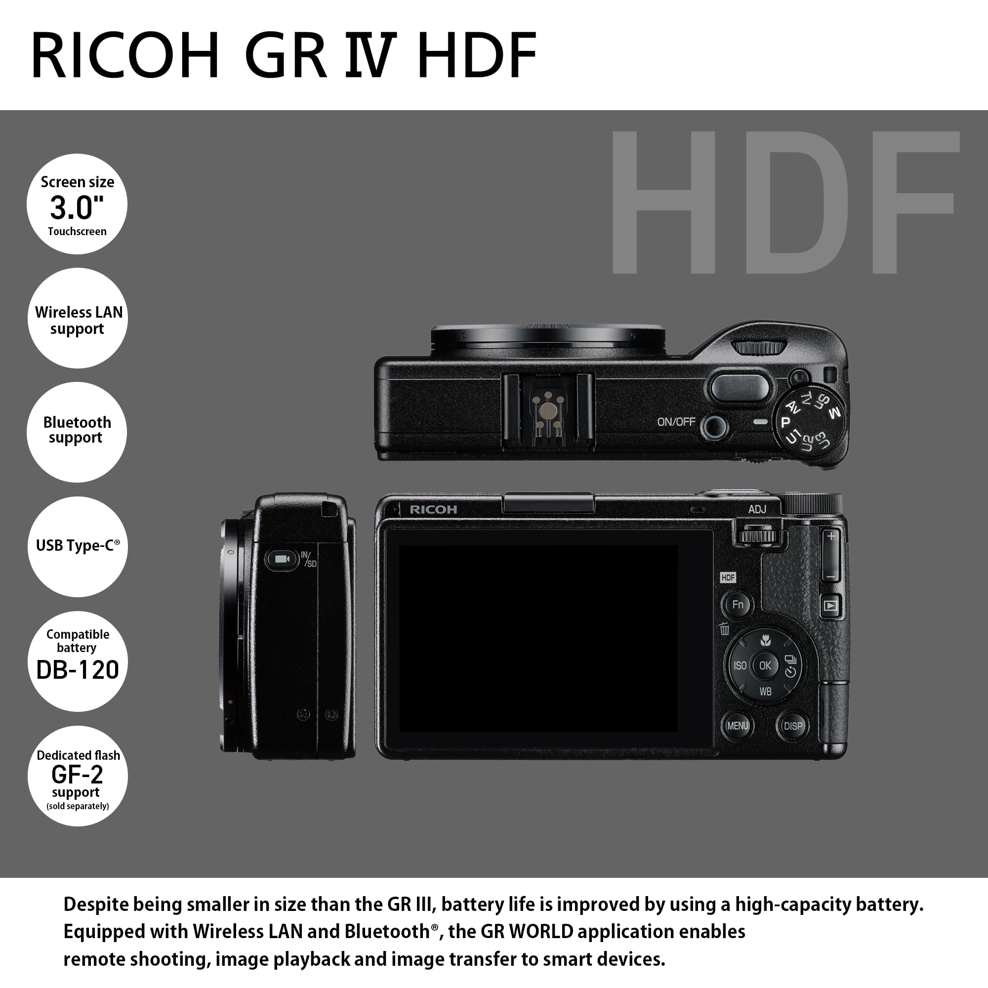 Amazon | RICOH GR IV HDF。 | コンパクト 通販