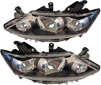 Headlamp A Pair Headlights For Toyota For Allion NZT260 ZRT260 ZRT261 ZRT265 2012 2013 Headlamp Car Front Lights Lamp Assembly HeadlightsBlack
