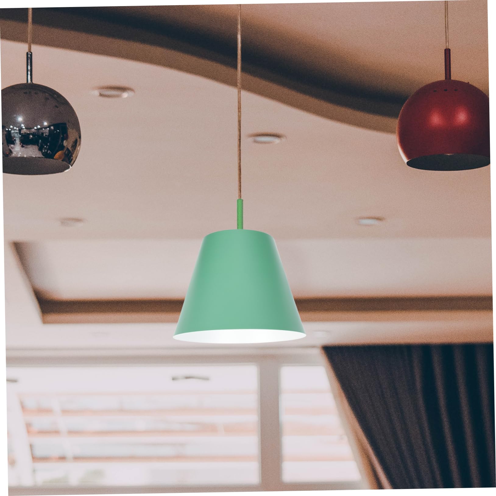 ARTIBETTER Stylish Iron Craft Ceiling Lampshade Soft Light Cover Modern Decorative Lamp Shade Accessory Multi- Decorative Lampshade for Bedroom