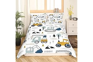 Cartoon Car Kids Bedding Set - Feelyou