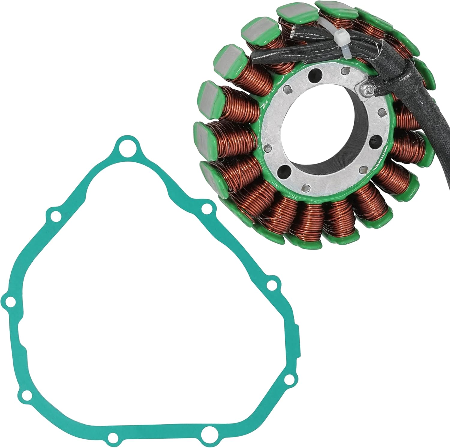 Caltric Stator and Gasket Compatible With Suzuki Ozark 250 Ltf250 Lt-F250 2002-2009 2012