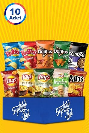 Doritos Karma Kar k Cips Paketi, 10 Par a Set