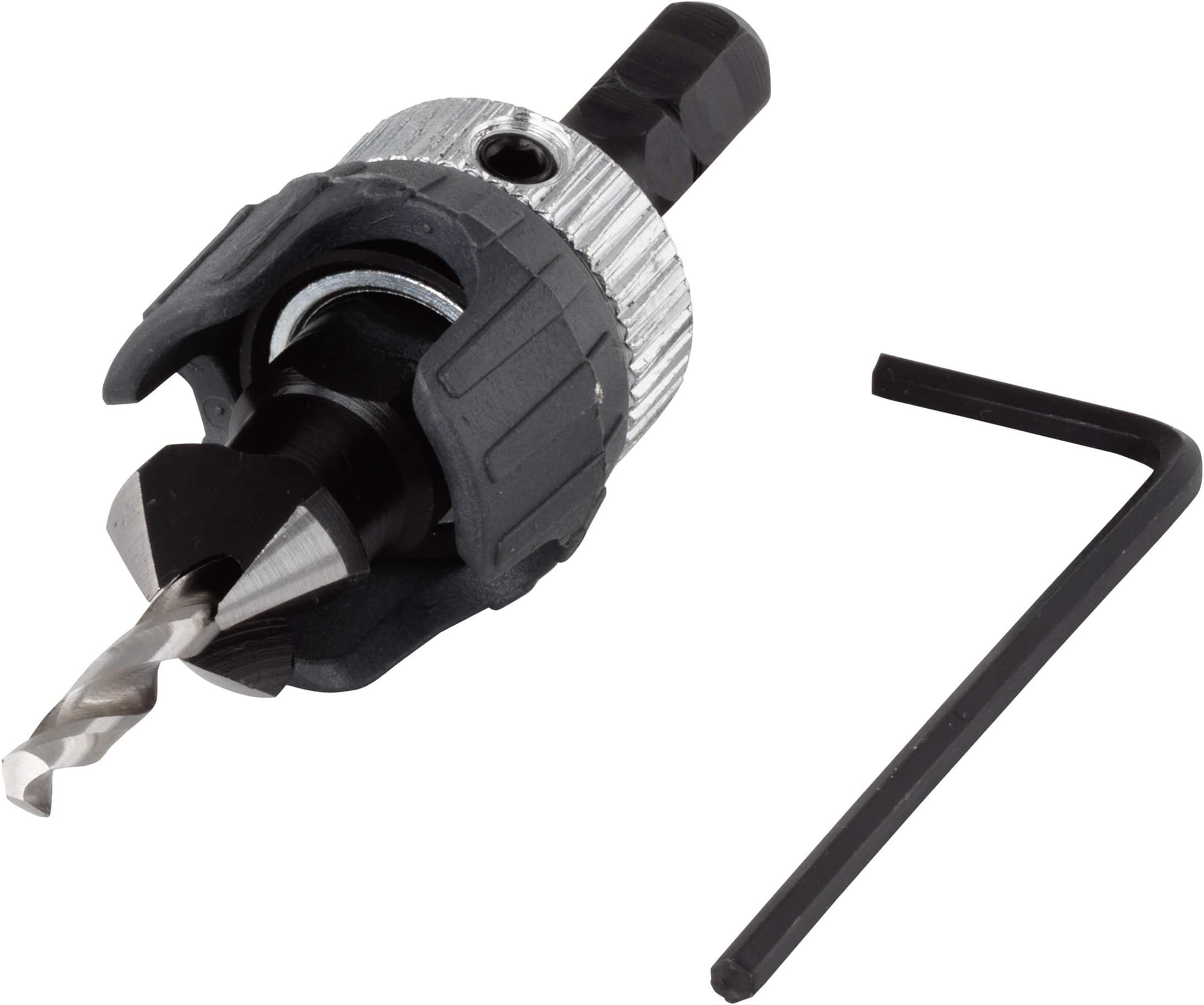 2544000 3.2-12mm Screw Starter with Countersink and Depth Stop by Wolfcraft