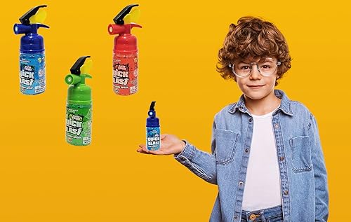 Miniatura 5 de El spray de caramelo viene en tres sabores diferentes Cherry Splash Blue Raspberry Blast Sour Apple Blast, certificado Kosher, 2.01 onzas por