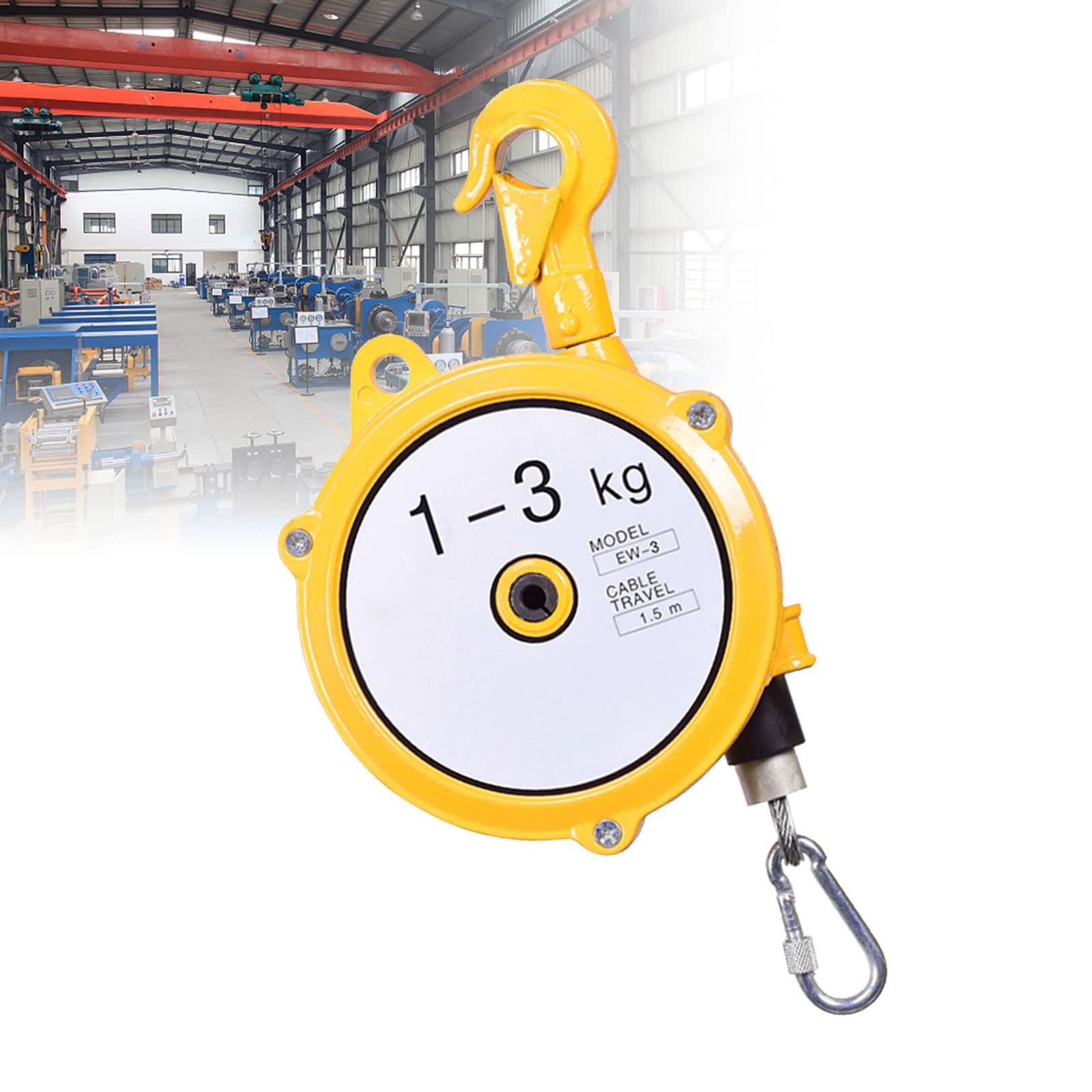 Spring Balancer, Aufhängen Federzug Balancer Einziehbarer(1-3kg)
