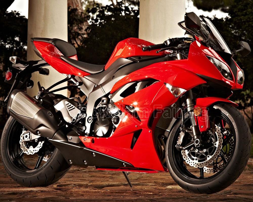 Fairing Sets For Kawasaki Ninja ZX6R 2009-2012 Fairings Red 636 ZX