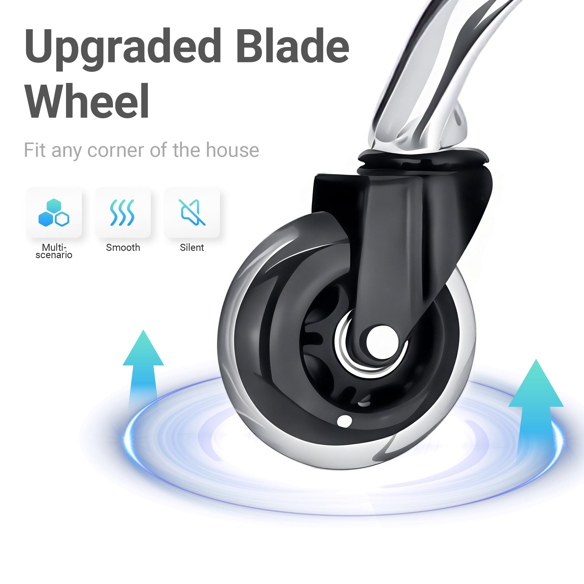 Big and Tall Office Chair for Heavy People, Executive Desk Computer Chair Adjustable Flip-up Armrests, PU Leather Swivel Task Chair with Ergonomic High Back and Lumbar Support