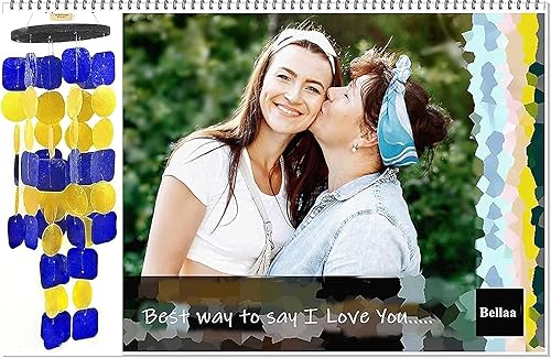 Miniatura 9 de Bellaa 24896 Móviles de viento hechas a mano para decoración del hogar, regalos para el jardín