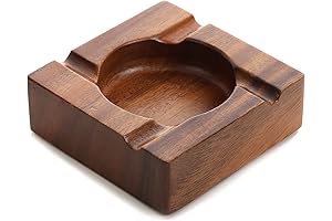 Cool Wooden Cigar Ashtrays for Weed and Cigar Lovers