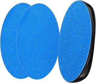 TOYANDONA Portable Dog Nail File Board for Cats and Dogs, Round Plastic | Sandpaper Surface, Home Grooming Use, Sturdy Craft, User Friendly Handling, PET Care Accessory