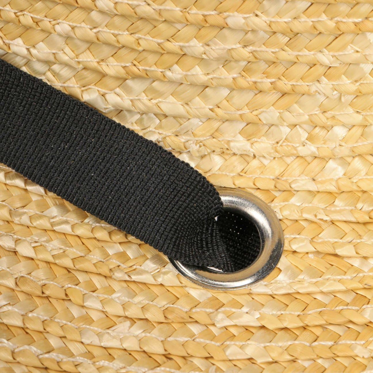 LIERYS Giant Cappello di Paglia a Tesa Larga Prodotto in UE Donna Primavera Estate